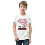 YOUTHS: Brains Zombie Nerd T-Shirt