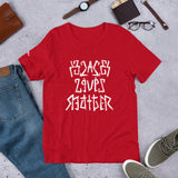 Black Lives Reflective Mirror Ambigram T-Shirt