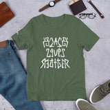 Black Lives Reflective Mirror Ambigram T-Shirt