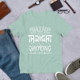 Shine Bright like a Diamond Mirror Selfie Ambigram T-Shirt
