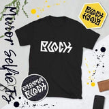 BLACK KING Mirror Selfie Ambigram T-Shirt - Pride Rocks