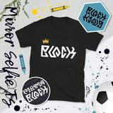 KIDS - BLACK KING Crown Selfie T-Shirt - Pride Rocks