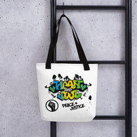 Vincy Pride Heart and Soul Mirror Selfie Ambigram Tote bag