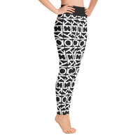 More Woke Tribal Pattern Yoga Leggings