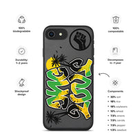 Jamaica Flag One Love Mirror Selfie Ambigram Phone Case