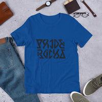 PRIDE ROCKS Ambigram Lettering Unisex T-Shirt - Pride Rocks