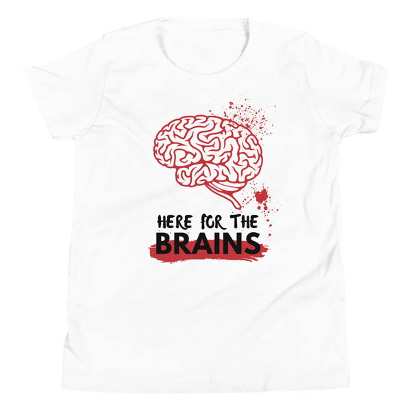 YOUTHS: Brains Zombie Nerd T-Shirt