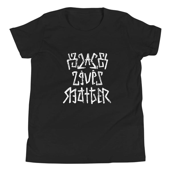 KIDS - BLACK LIVES MATTER Reflective Youth T-Shirt - Pride Rocks