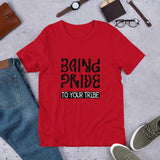 Bring Pride To Your Tribe Ambigram Unisex T-Shirt - Pride Rocks