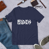 BLACK KING Mirror Selfie Ambigram T-Shirt