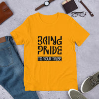 Bring Pride To Your Tribe Ambigram Unisex T-Shirt - Pride Rocks