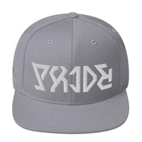 PRIDE ROCKS Unisex Ambigram Art Snapback Hat - Pride Rocks