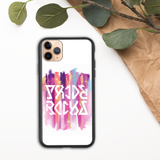 Pride Rocks Pink Biodegradable Case