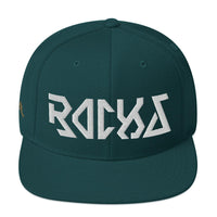 PRIDE ROCKS Unisex Ambigram Art Snapback Hat - Pride Rocks
