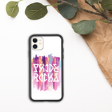 Pride Rocks Pink Biodegradable Case