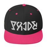 PRIDE ROCKS Unisex Ambigram Art Snapback Hat - Pride Rocks