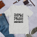 Bring Pride To Your Tribe Ambigram Unisex T-Shirt - Pride Rocks